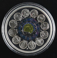 2024 Canada $30 "Signs of the Zodiac" 2oz .9999 Fine Silver Coin - Limited Mintage of 4,000 at PristineAuction.com