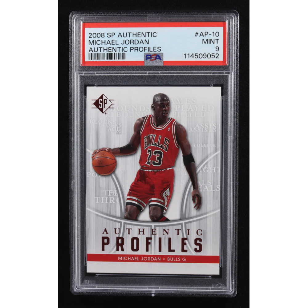 Michael Jordan 2008-09 SP Authentic Profiles #AP10 (PSA 9) at PristineAuction.com