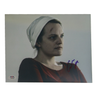Elisabeth Moss Signed "The Handmaid's Tale" 8x10 Photo (PSA) at PristineAuction.com