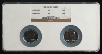 1963 Franklin & 1964 Kennedy Silver Half Dollar (2) Coin Proof Set (NGC PF68) at PristineAuction.com
