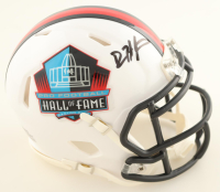 Devin Hester Signed Hall of Fame Logo Speed Mini Helmet (JSA) at PristineAuction.com