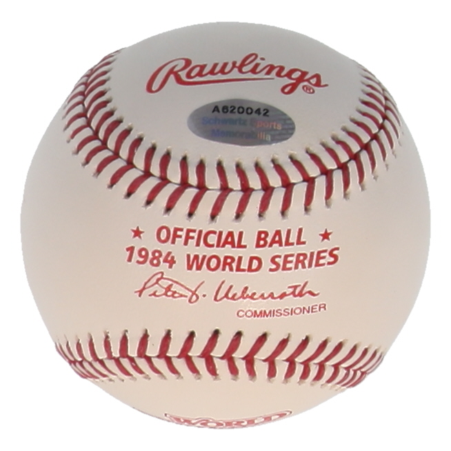 Jack Morris Signed 1984 World Series Baseball (Schwartz) at PristineAuction.com Jack Morris Signed 1984 World Series Baseball (Schwartz) at PristineAuction.com