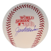 Jack Morris Signed 1984 World Series Baseball (Schwartz) at PristineAuction.com