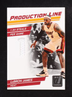 Lebron James 2010 Panini Donruss Production Line #85 #247/399 at PristineAuction.com