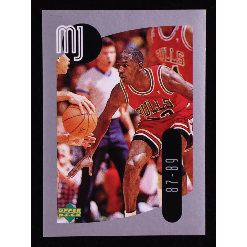 Michael Jordan 1998 Upper Deck MJ Sticker Collection #20 at PristineAuction.com Michael Jordan 1998 Upper Deck MJ Sticker Collection #20 at PristineAuction.com