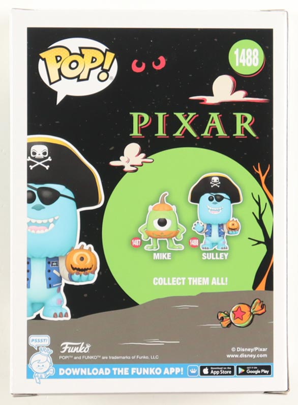 Pete Docter Signed "Pixar" #1488 Sulley Funko Pop! Vinyl Figure (PSA) at PristineAuction.com Pete Docter Signed "Pixar" #1488 Sulley Funko Pop! Vinyl Figure (PSA) at PristineAuction.com