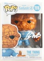 Ebon Moss-Bachrach Signed "The Fantastic Four: First Steps" #1516 The Thing Bobble-Head Funko Pop! Vinyl Figure (SWAU) at PristineAuction.com