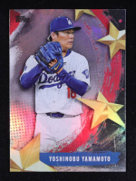 Yoshinobu Yamamoto 2025 Topps Stars of MLB #SMLB43 at PristineAuction.com
