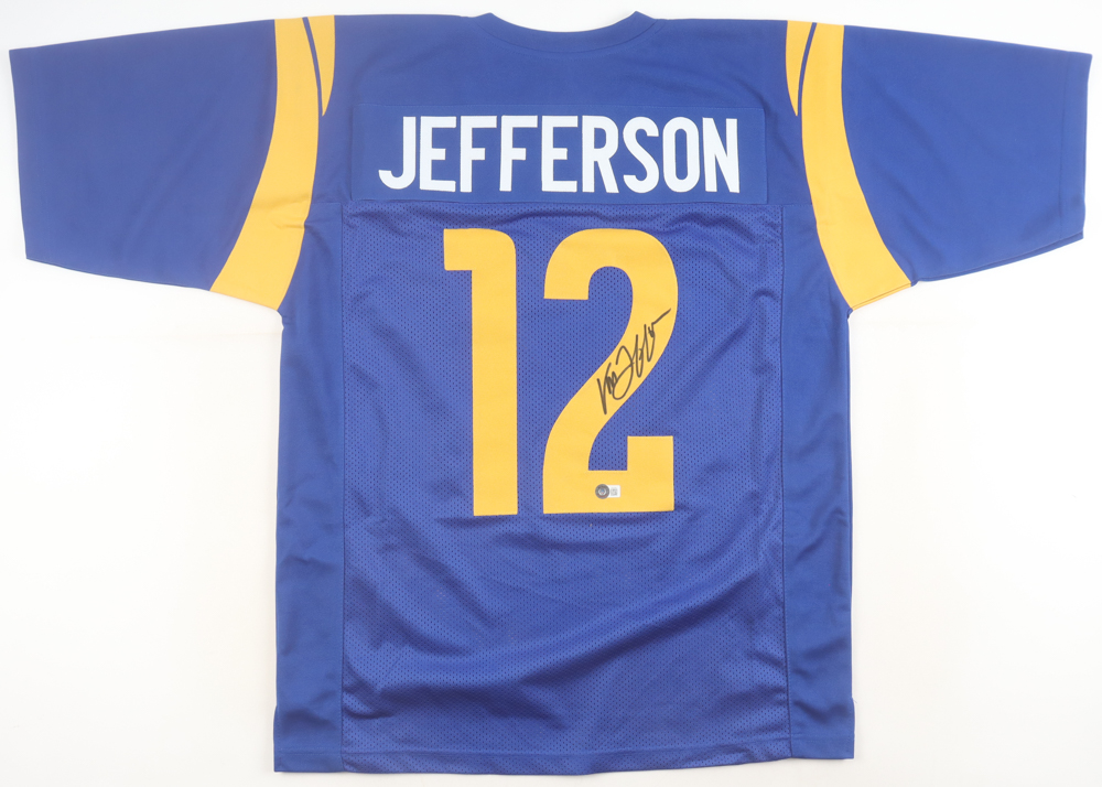 Van Jefferson Signed Jersey (Beckett) at PristineAuction.com Van Jefferson Signed Jersey (Beckett) at PristineAuction.com
