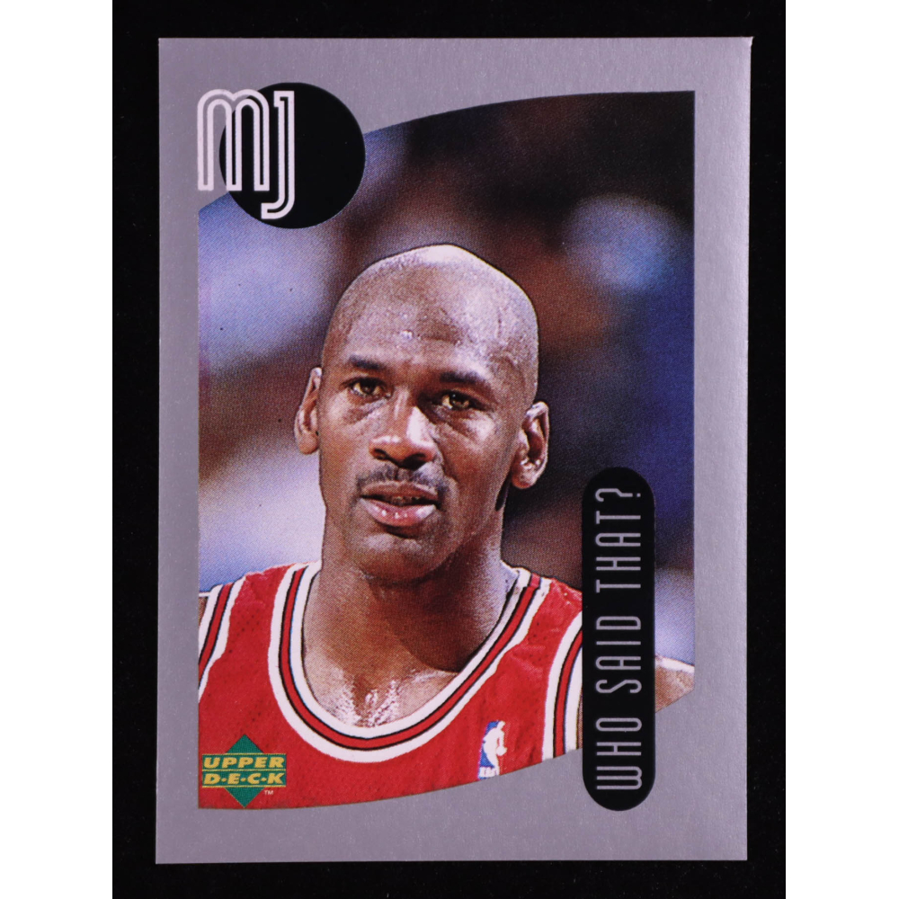 Michael Jordan 1998 Upper Deck MJ Sticker Collection #112 at PristineAuction.com Michael Jordan 1998 Upper Deck MJ Sticker Collection #112 at PristineAuction.com