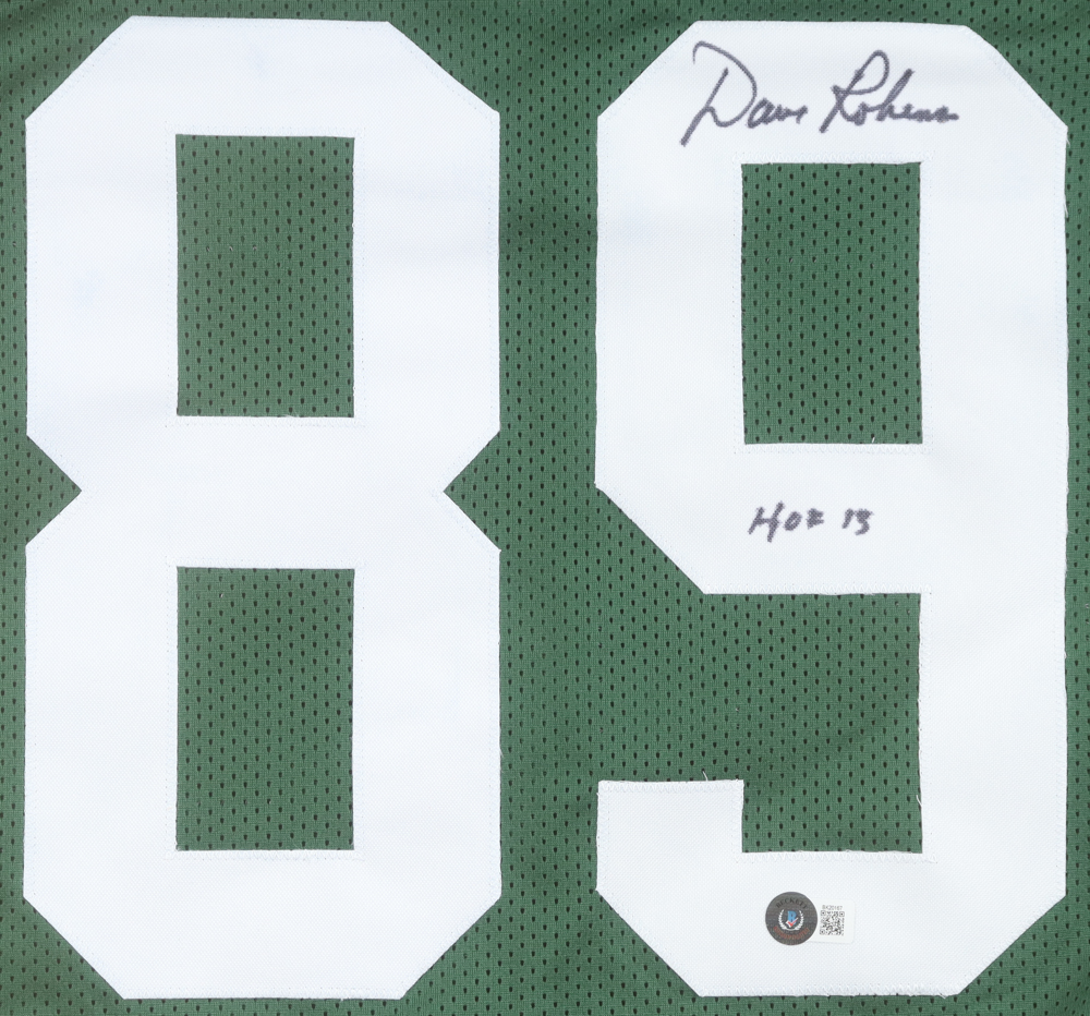Dave Robinson Signed Jersey Inscribed "HOF 13" (Beckett) at PristineAuction.com Dave Robinson Signed Jersey Inscribed "HOF 13" (Beckett) at PristineAuction.com