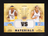 Carmelo Anthony/Thabo Sefolosha 2009-10 Upper Deck Materials #VS-AS #519/600 at PristineAuction.com