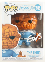 Ebon Moss-Bachrach Signed "The Fantastic Four: First Steps" #1516 The Thing Bobble-Head Funko Pop! Vinyl Figure (SWAU) at PristineAuction.com