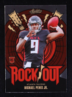 Michael Penix Jr. 2024 Absolute Rock Out #15 RC at PristineAuction.com