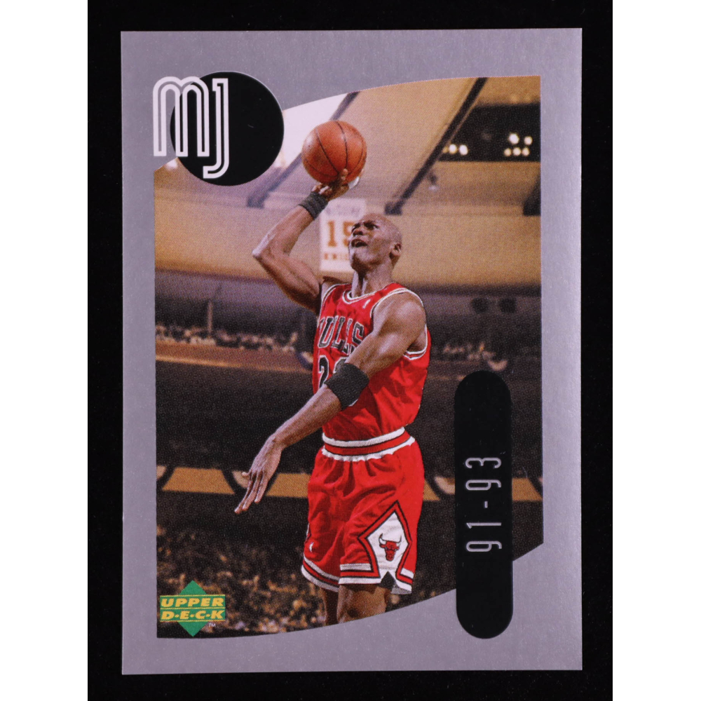 Michael Jordan 1998 Upper Deck MJ Sticker Collection #40 at PristineAuction.com