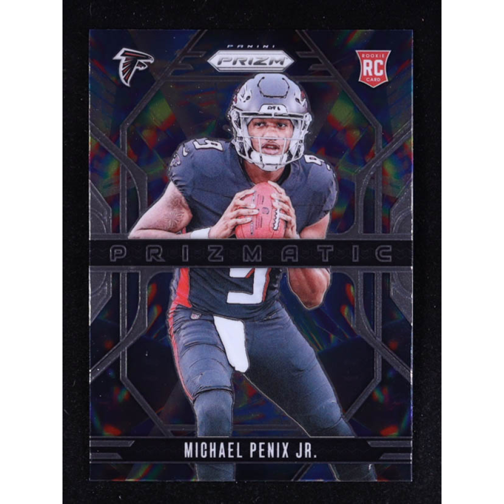 Michael Penix Jr. 2024 Panini Prizm Prizmatic #10 RC at PristineAuction.com