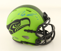 Jaxon Smith-Njigba Signed Seahawks Rave Alternate Speed Mini Helmet (Fanatics) at PristineAuction.com