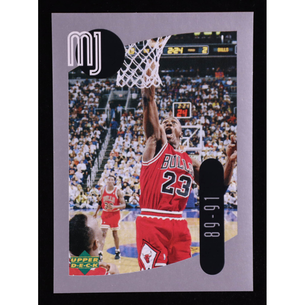 Michael Jordan 1998 Upper Deck MJ Sticker Collection #32 at PristineAuction.com