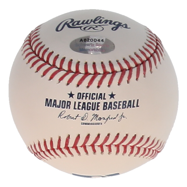 Chris Sabo Signed OML Baseball Inscribed "88 NL ROY" (Schwartz) at PristineAuction.com Chris Sabo Signed OML Baseball Inscribed "88 NL ROY" (Schwartz) at PristineAuction.com