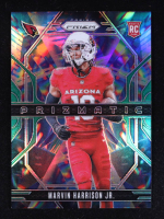 Marvin Harrison Jr. 2024 Panini Prizm Prizmatic Prizms Green #12 RC at PristineAuction.com