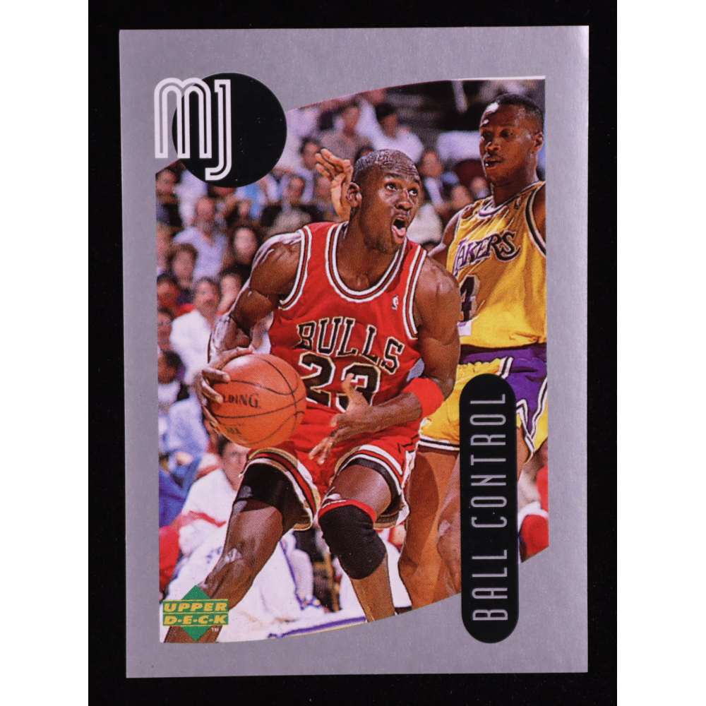 Michael Jordan 1998 Upper Deck MJ Sticker Collection #87 at PristineAuction.com