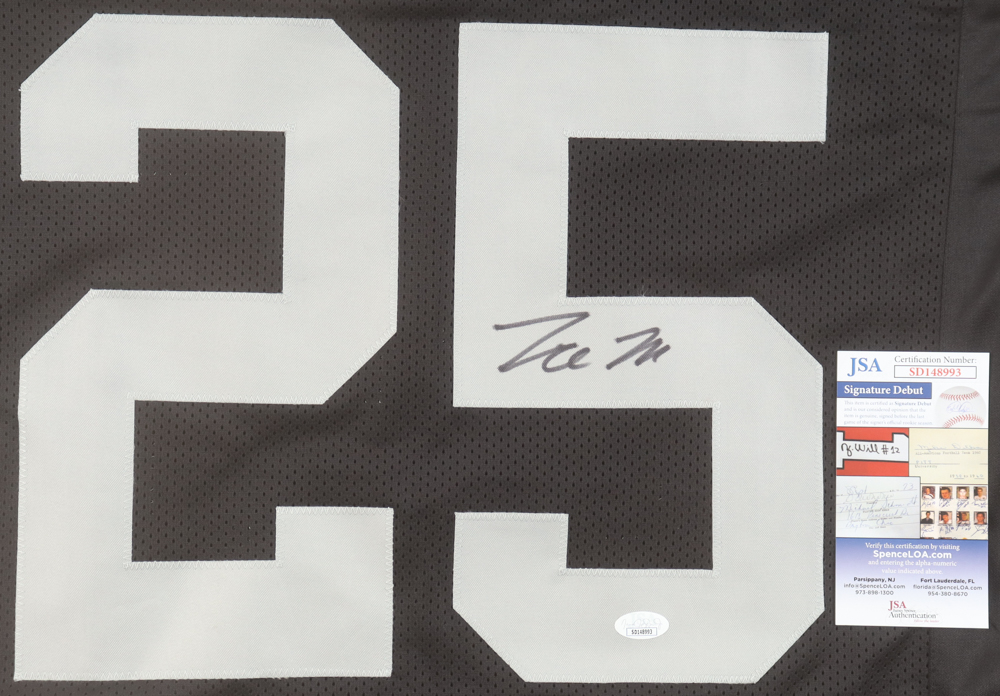 Tre'von Moehrig Signed Jersey (JSA) at PristineAuction.com Tre'von Moehrig Signed Jersey (JSA) at PristineAuction.com
