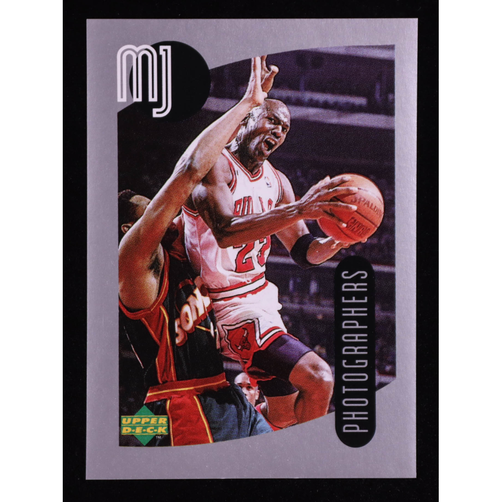 Michael Jordan 1998 Upper Deck MJ Sticker Collection #118 at PristineAuction.com