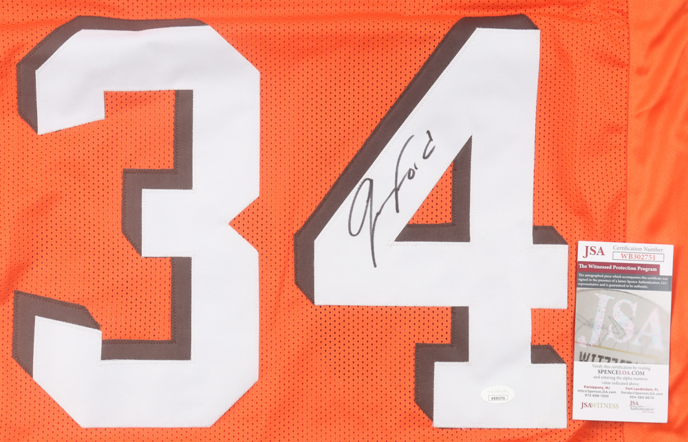 Jerome Ford Signed Jersey (JSA) at PristineAuction.com Jerome Ford Signed Jersey (JSA) at PristineAuction.com