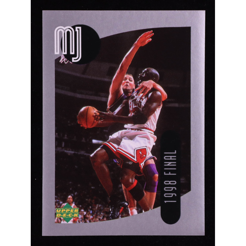 Michael Jordan 1998 Upper Deck MJ Sticker Collection #60 at PristineAuction.com