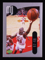 Michael Jordan 1998 Upper Deck MJ Sticker Collection #52 at PristineAuction.com