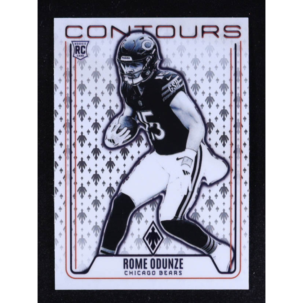 Rome Odunze 2024 Panini Phoenix Contours #21 RC at PristineAuction.com