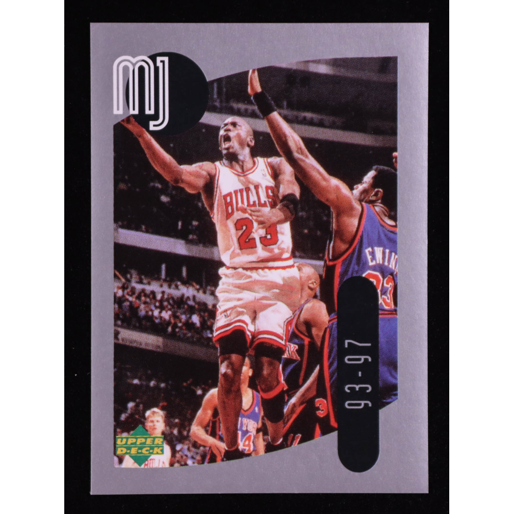 Michael Jordan 1998 Upper Deck MJ Sticker Collection #42 at PristineAuction.com