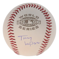 Tony LaRussa Signed 2006 World Series Logo Baseball (Schwartz) at PristineAuction.com