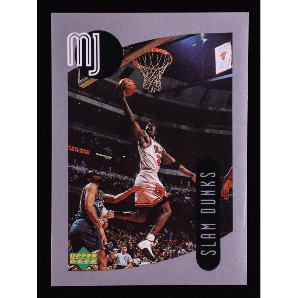 Michael Jordan 1998 Upper Deck MJ Sticker Collection #104 at PristineAuction.com