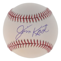 Jim Kaat Signed OML Baseball (Schwartz) at PristineAuction.com