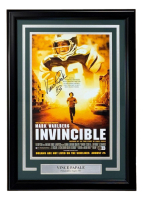 Vince Papale Signed "Invincible" Custom Framed Movie Poster (Beckett) at PristineAuction.com
