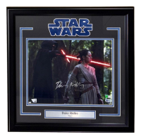 Daisy Ridley Signed "Star Wars: The Force Awakens" Custom Framed Photo (Beckett & Fanatics) at PristineAuction.com