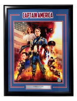 Chris Evans Signed "Captain America" Custom Framed Photo (Beckett & SWAU) at PristineAuction.com