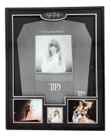 Taylor Swift Signed "The Tortured Poets Department" Custom Framed CD Album Insert Display (PSA) at PristineAuction.com