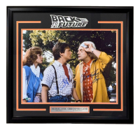 Michael J. Fox & Christopher Lloyd Signed "Back to the Future" Custom Framed Photo (JSA & Beckett) at PristineAuction.com