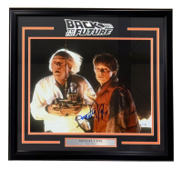 Michael J. Fox Signed "Back to the Future" Custom Framed Photo (PSA) at PristineAuction.com