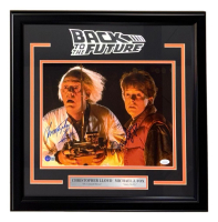 Michael J. Fox & Christopher Lloyd Signed "Back to the Future" Custom Framed Photo (JSA & Beckett) at PristineAuction.com
