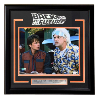 Michael J. Fox & Christopher Lloyd Signed "Back to the Future" Custom Framed Photo (JSA & Beckett) at PristineAuction.com