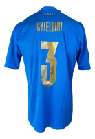 Giorgio Chiellini Signed Italy National Team Puma Authentic Jersey (PSA) at PristineAuction.com