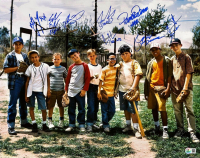 "The Sandlot" 16x20 Photo Cast-Signed by (8) with Patrick Renna, Grant Gelt, Chauncy Leopardi (Beckett) at PristineAuction.com