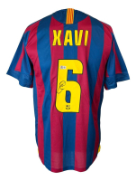 Xavi Signed Barcelona Nike Authentic Jersey (Beckett) at PristineAuction.com