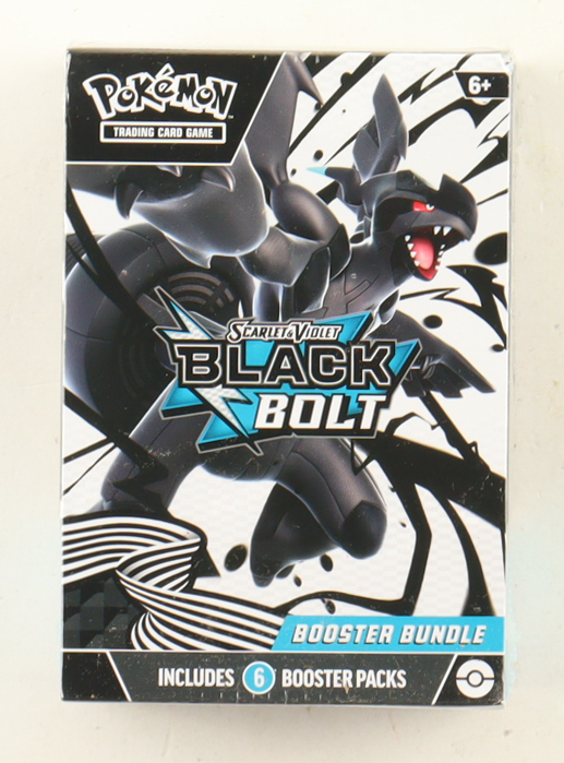 Pokemon TCG: Black Bolt Booster Bundle with (6) Booster Packs at PristineAuction.com Pokemon TCG: Black Bolt Booster Bundle with (6) Booster Packs at PristineAuction.com