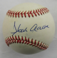 Hank Aaron Signed ONL Baseball (PSA) at PristineAuction.com