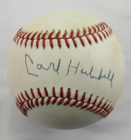 Carl Hubbell Signed ONL Baseball (PSA) at PristineAuction.com
