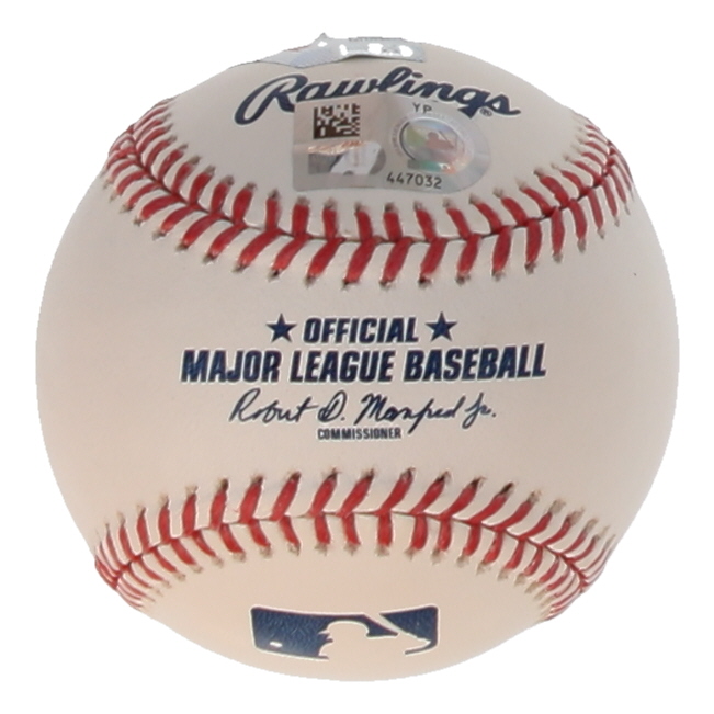 Kyle Lewis Signed OML Baseball Inscribed "2020 AL ROY" (Fanatics & MLB) at PristineAuction.com Kyle Lewis Signed OML Baseball Inscribed "2020 AL ROY" (Fanatics & MLB) at PristineAuction.com